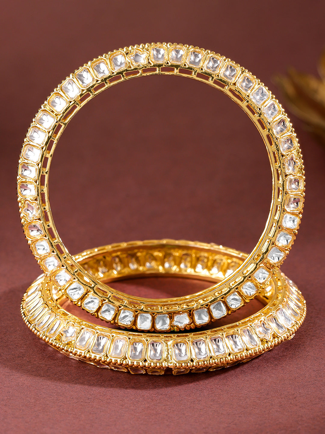 Royal Muse Kundan Bangles 2.4 - Small