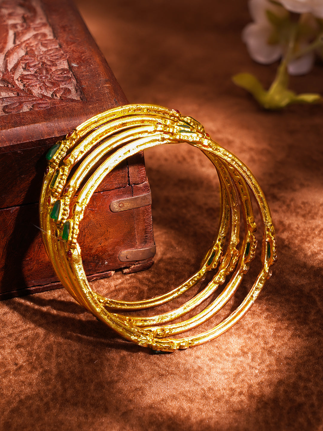 Royal Gold Classic Occasion Bangles 2.8 - Large