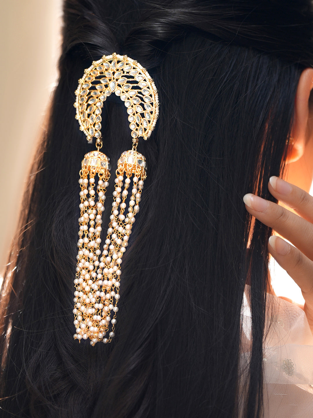 Golden Glow of Grace Hair Brooch フリーサイズ