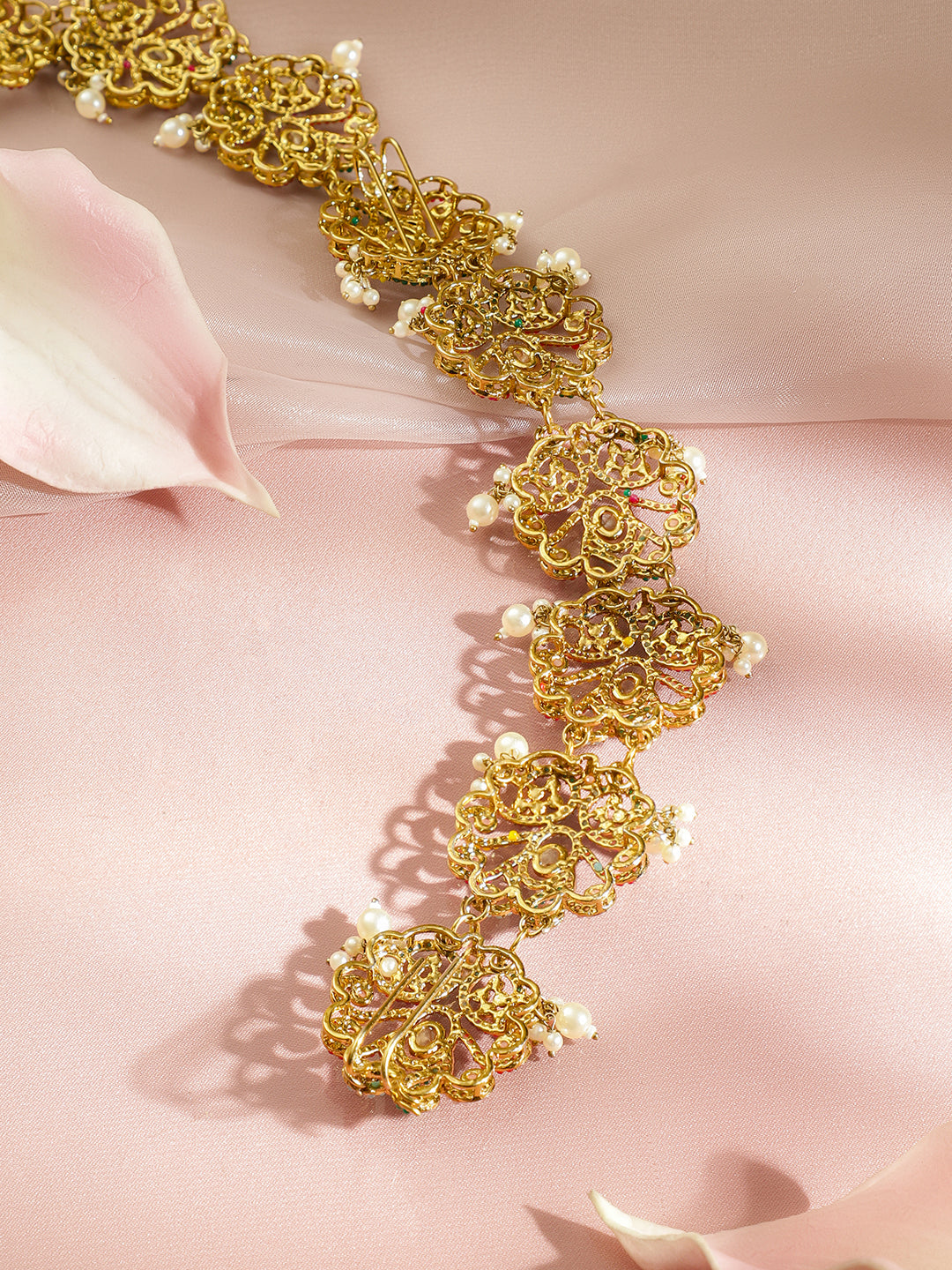 Floral Symphony Multicolour Hairbrooch フリーサイズ