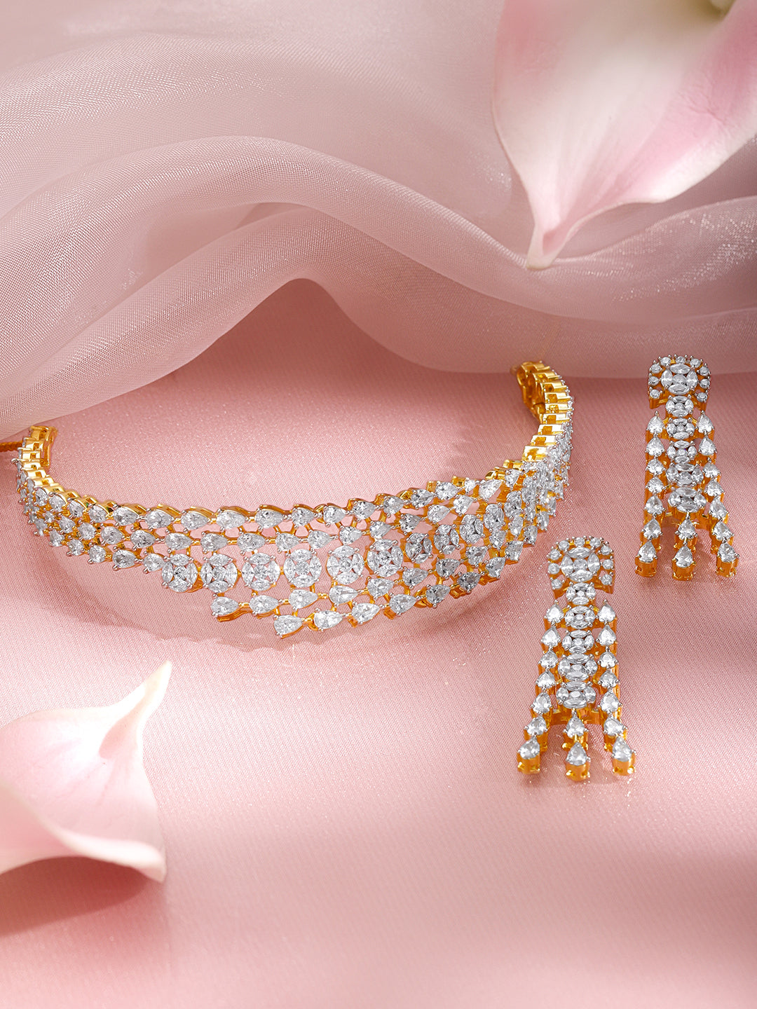 Diamond-Dream Radiance Choker Set フリーサイズ