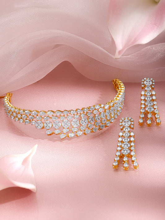 Diamond-Dream Radiance Choker Set フリーサイズ