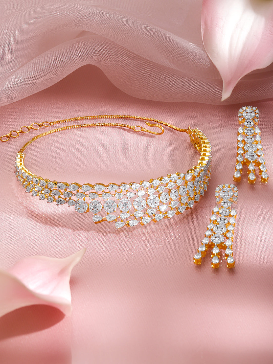 Diamond-Dream Radiance Choker Set フリーサイズ