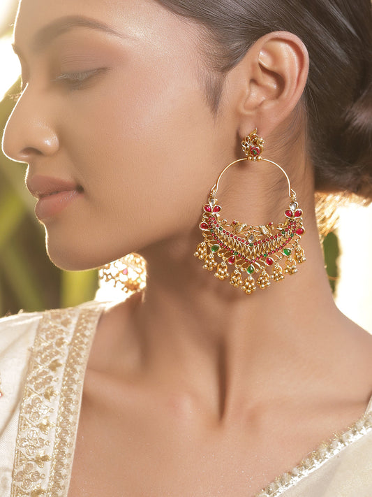 Heritage Charm Light Pink Dangler Earrings フリーサイズ