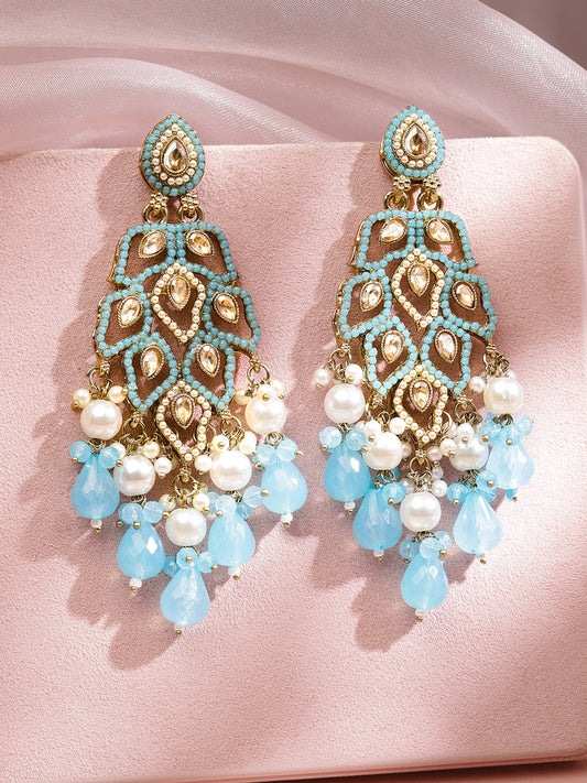 Regal Glow Blue Danglers フリーサイズ