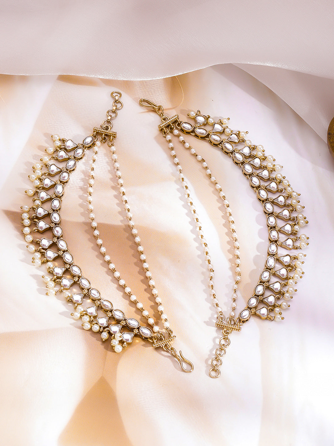 Tradition Story Kundan Kaanchain フリーサイズ