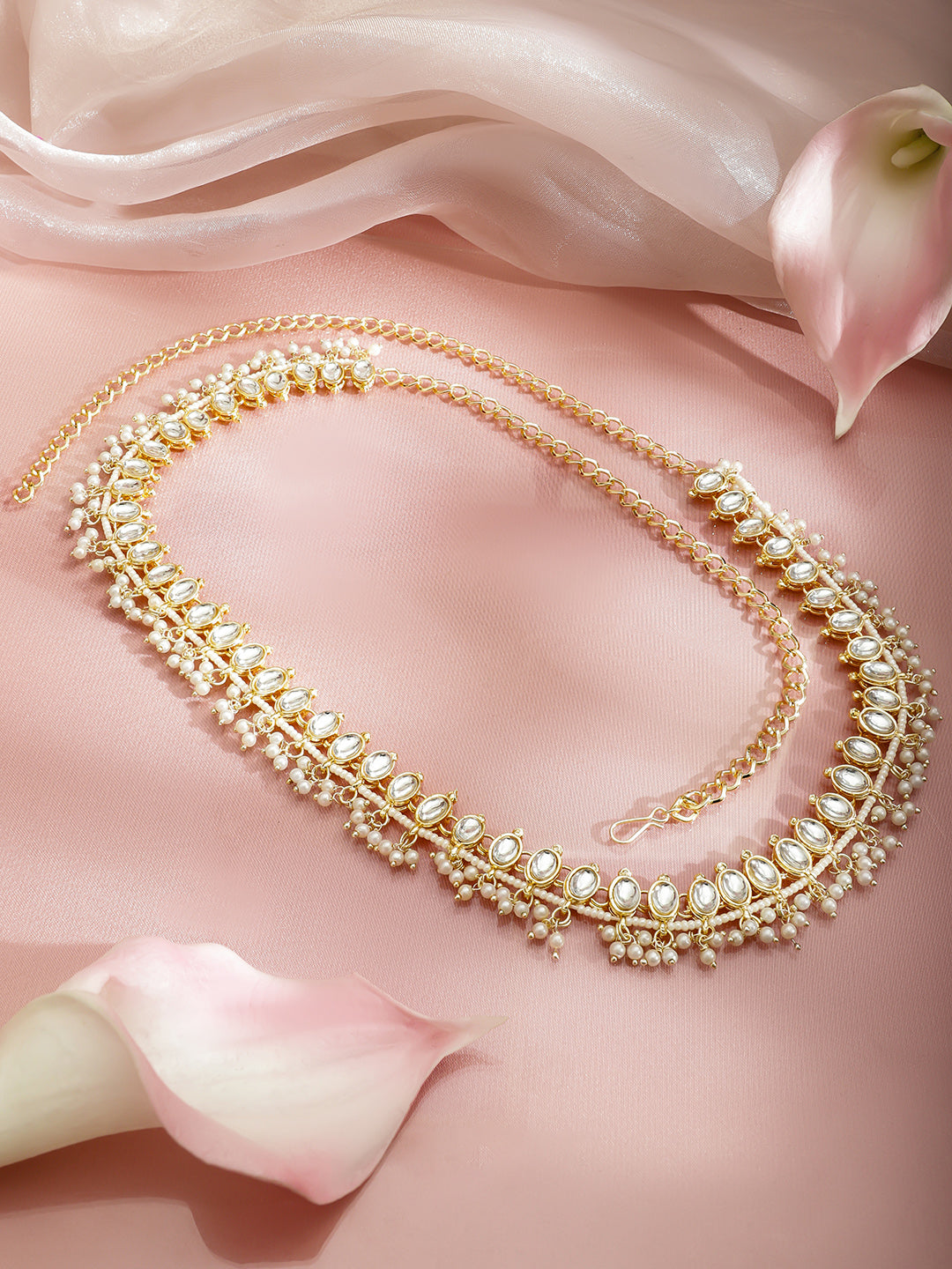 Royal Heritage Kundan Kamarbandh フリーサイズ