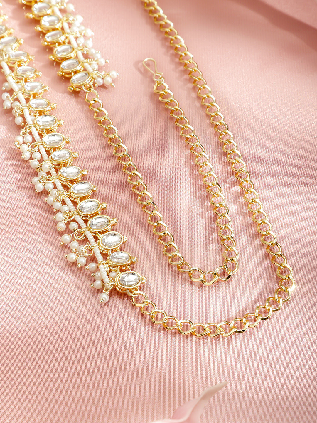 Royal Heritage Kundan Kamarbandh フリーサイズ