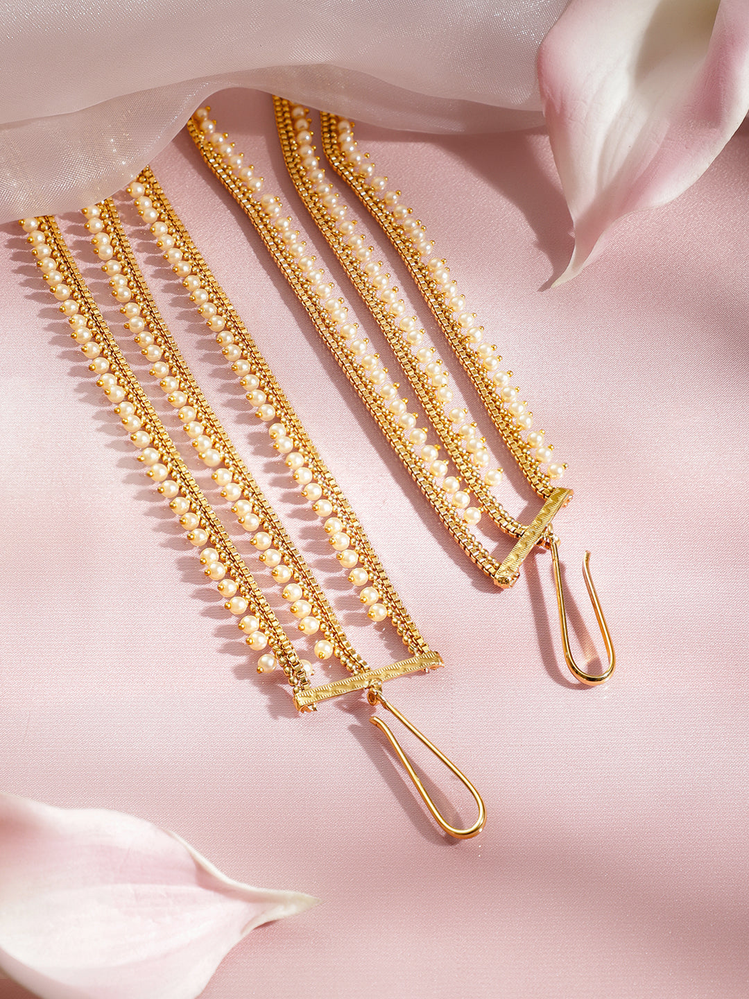Golden Pearl Ethnic Kamarbandh フリーサイズ