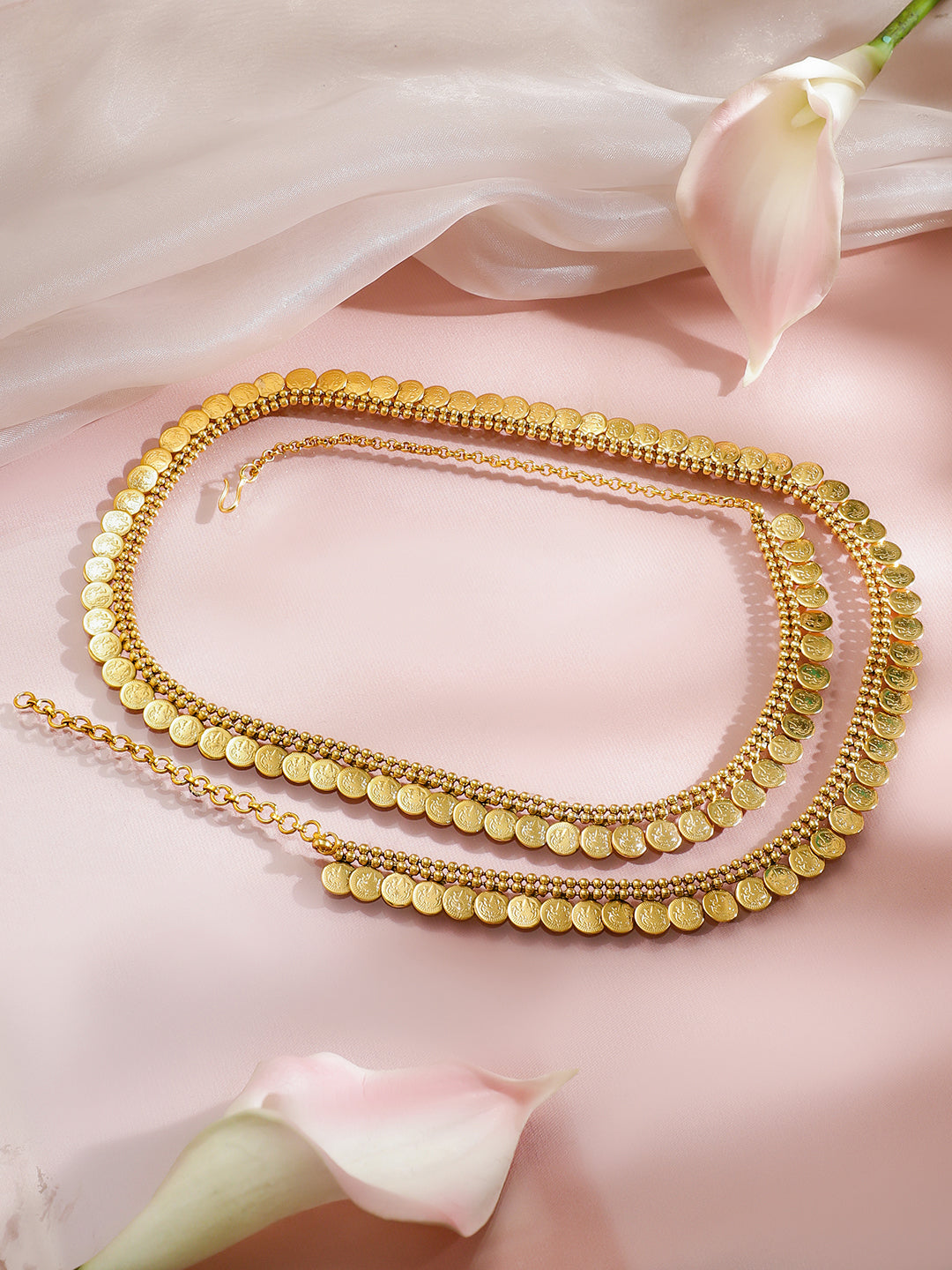 Bridal Gold Plated Waist Chain Kamarbandh フリーサイズ