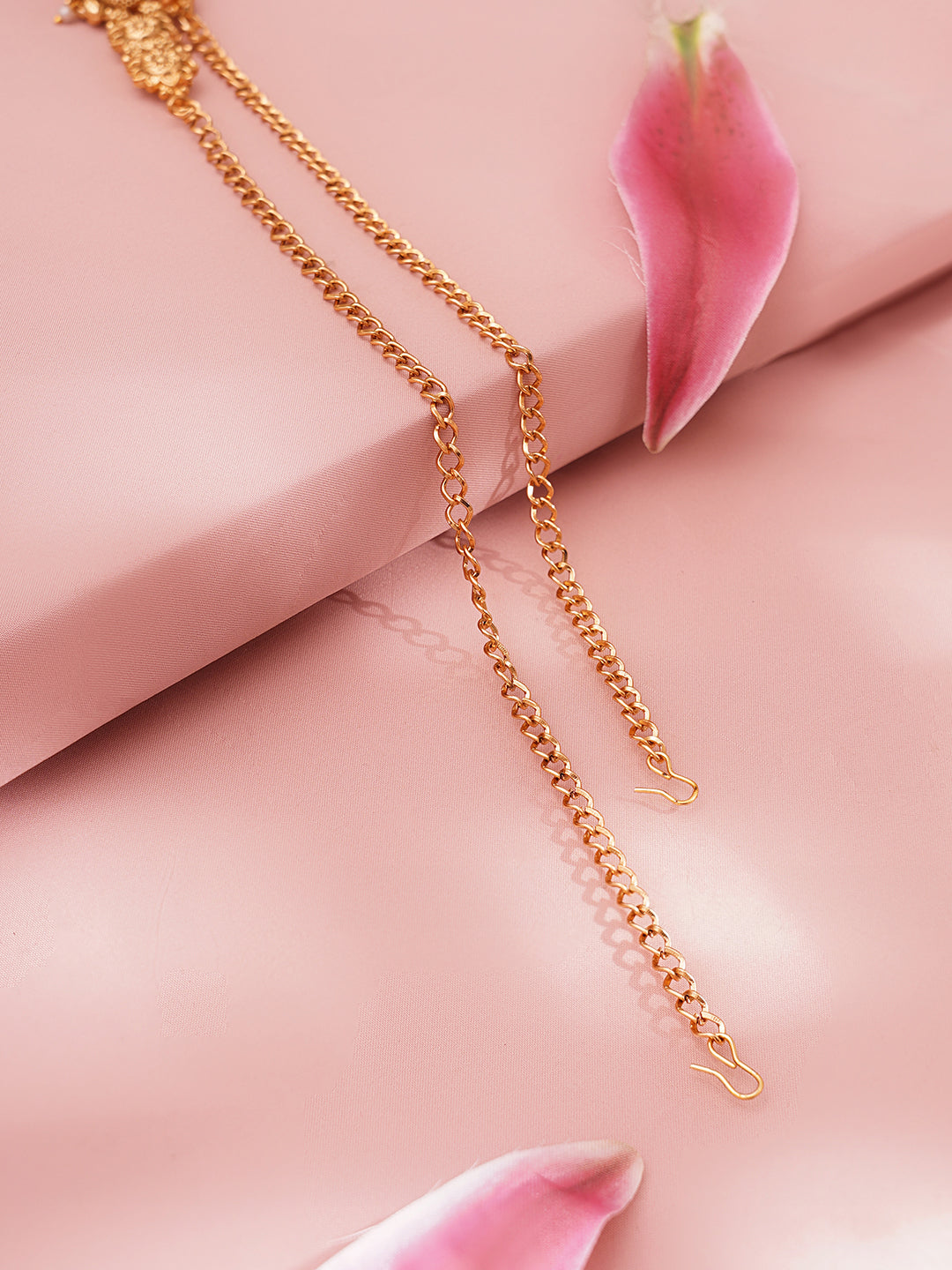 Gold Plated Peacock Design Waist Chain Belt フリーサイズ