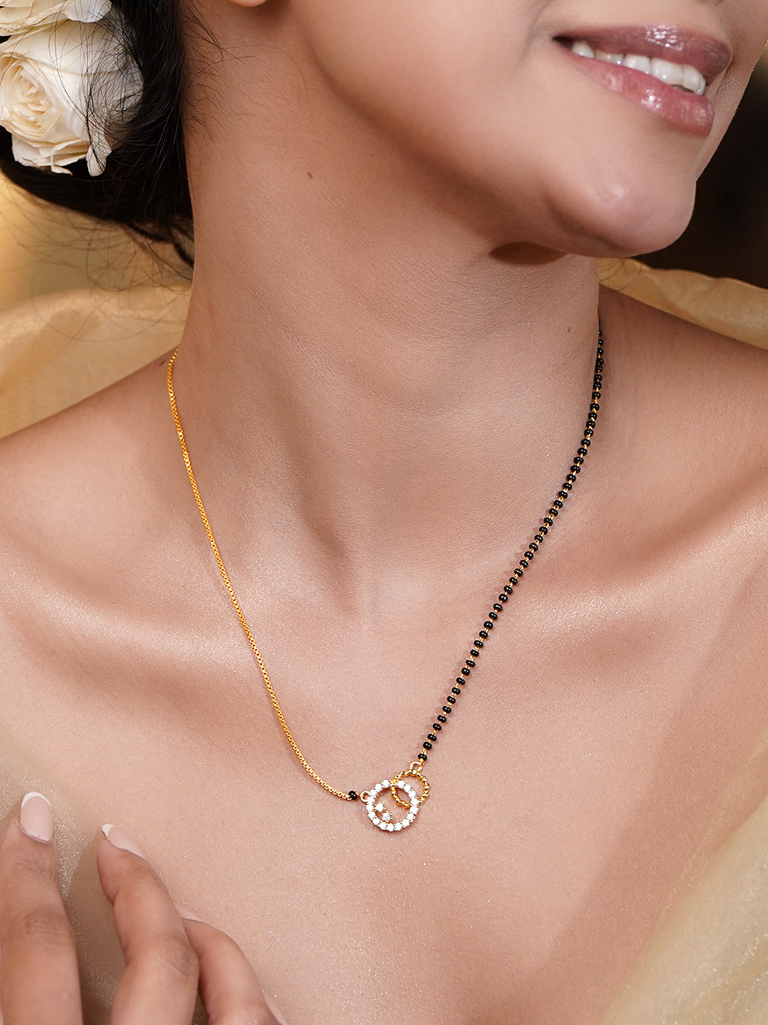 Everyday Elegance Gold Mangalsutra フリーサイズ