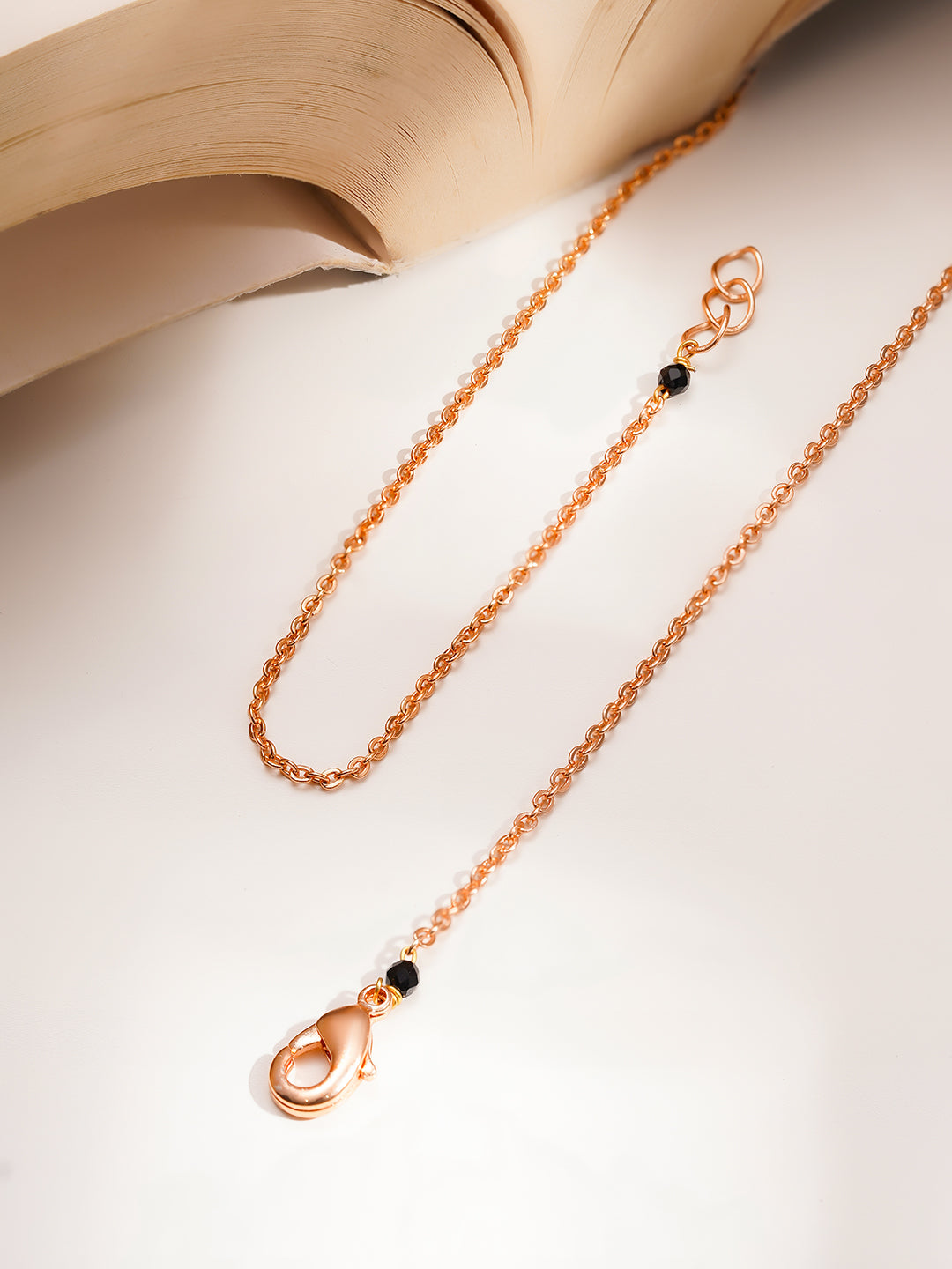 Everyday Gold Black Mangalsutra Necklace フリーサイズ