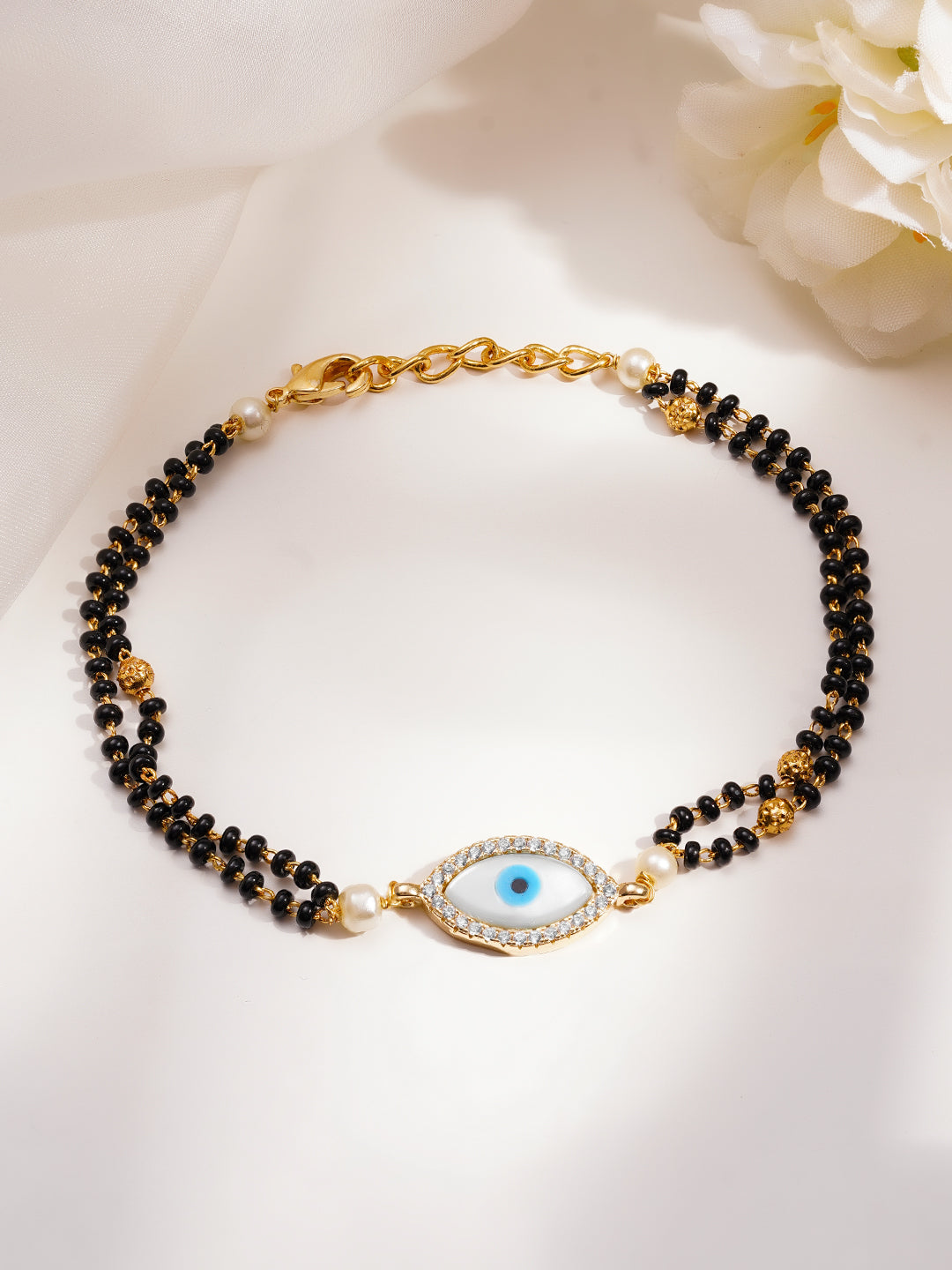 Gifting Ready Evil Eye Mangalsutra Bracelet フリーサイズ