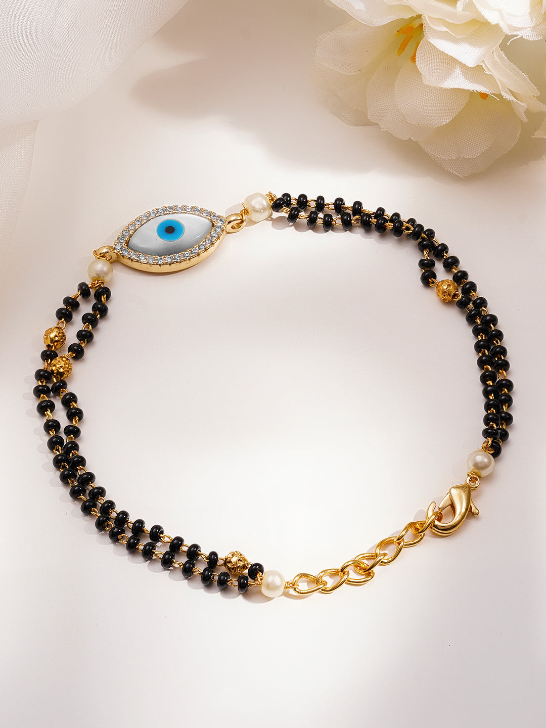 Gifting Ready Evil Eye Mangalsutra Bracelet フリーサイズ