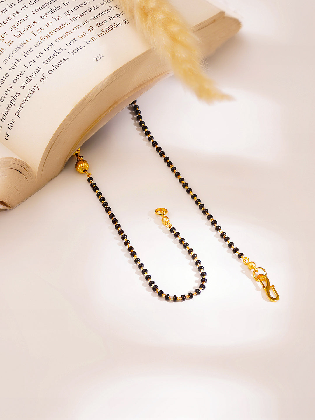 Gold Diamond Spark Mangalsutra Necklace フリーサイズ