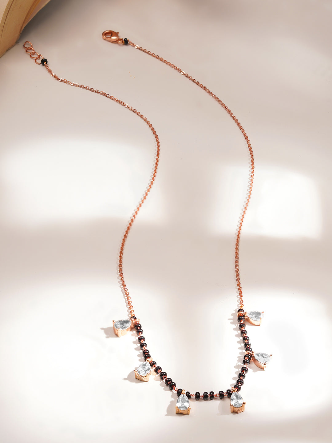 Minimal Charm American Diamond Mangalsutra フリーサイズ