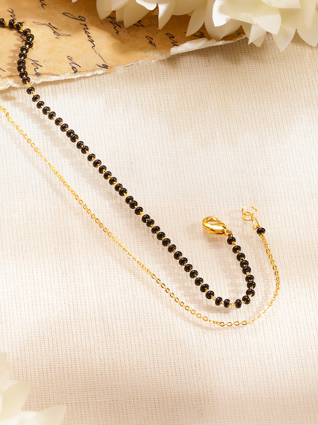 Minimal Sparkle AD Drop Mangalsutra フリーサイズ