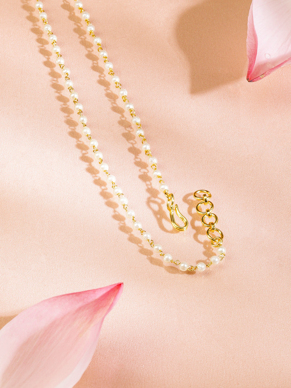 Kundan Charm Minimal Necklace Set フリーサイズ