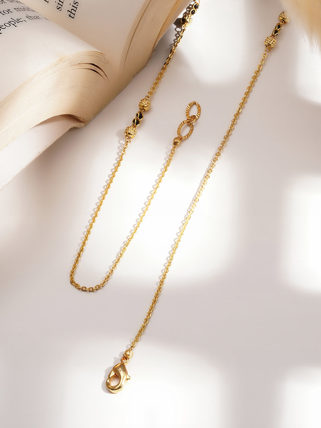 Gifting Ready Gold Mangalsutra Necklace フリーサイズ
