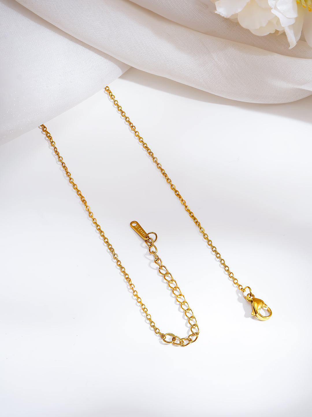 Demi Fine 18K Gold Plated Stainless steel Sweet Little Moment Bow Necklace Length - 23 cm