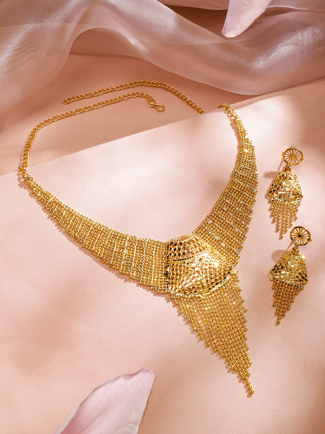 Sunrise Gold Necklace Set フリーサイズ