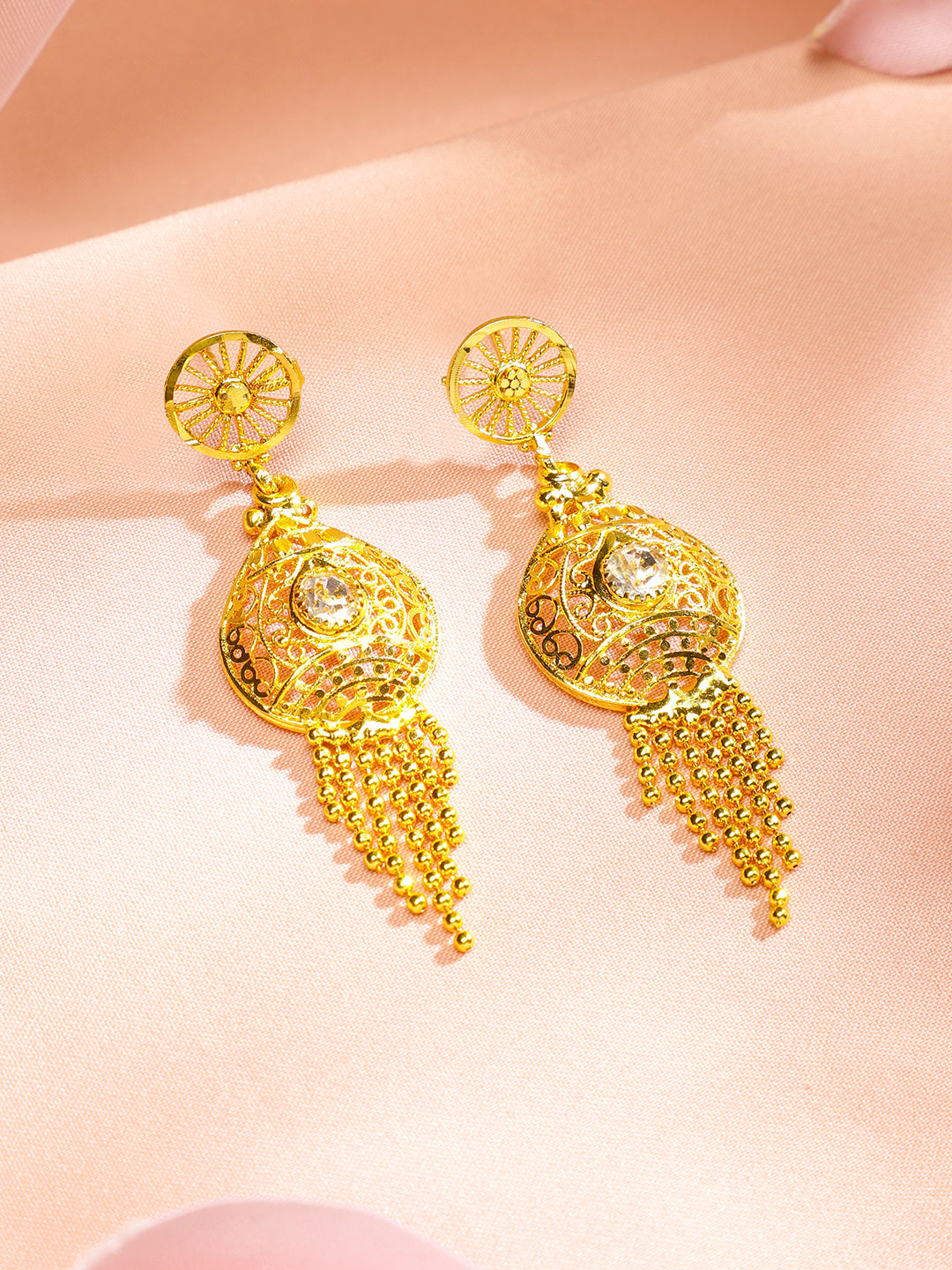 Sunlit Queen’s Gold-Plated Necklace Set フリーサイズ