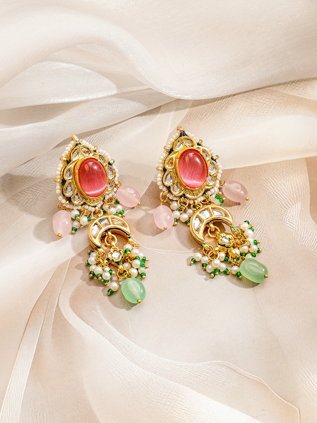 Colour Heritage Kundan Choker Set フリーサイズ