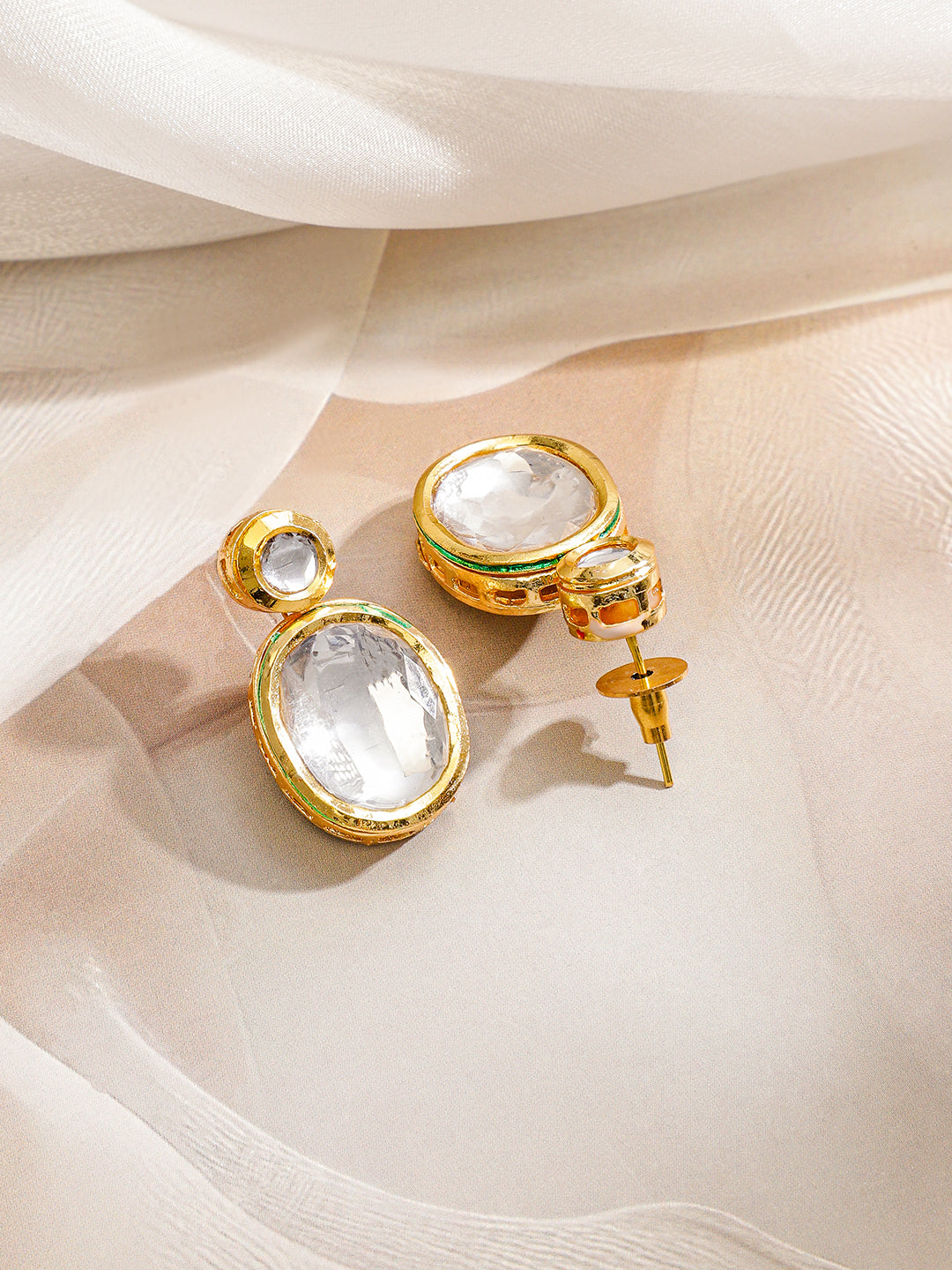Gilded Dreams in Kundan Necklace Set フリーサイズ