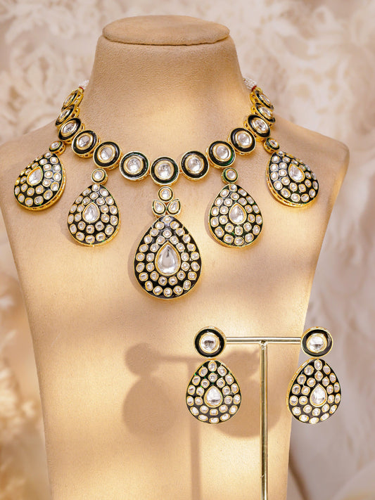 Gallery of Glimmers Kundan Necklace Set フリーサイズ