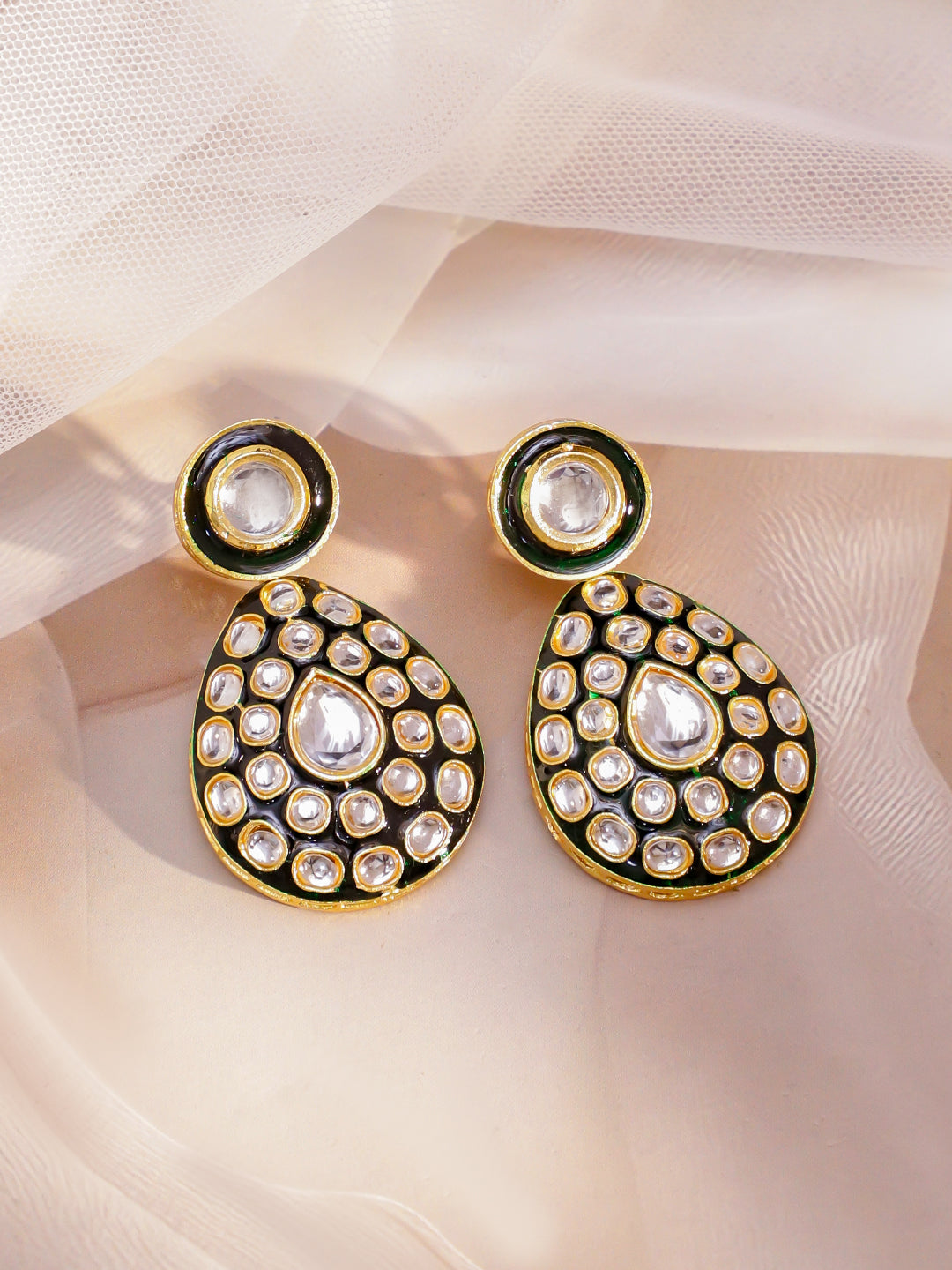 Gallery of Glimmers Kundan Necklace Set フリーサイズ