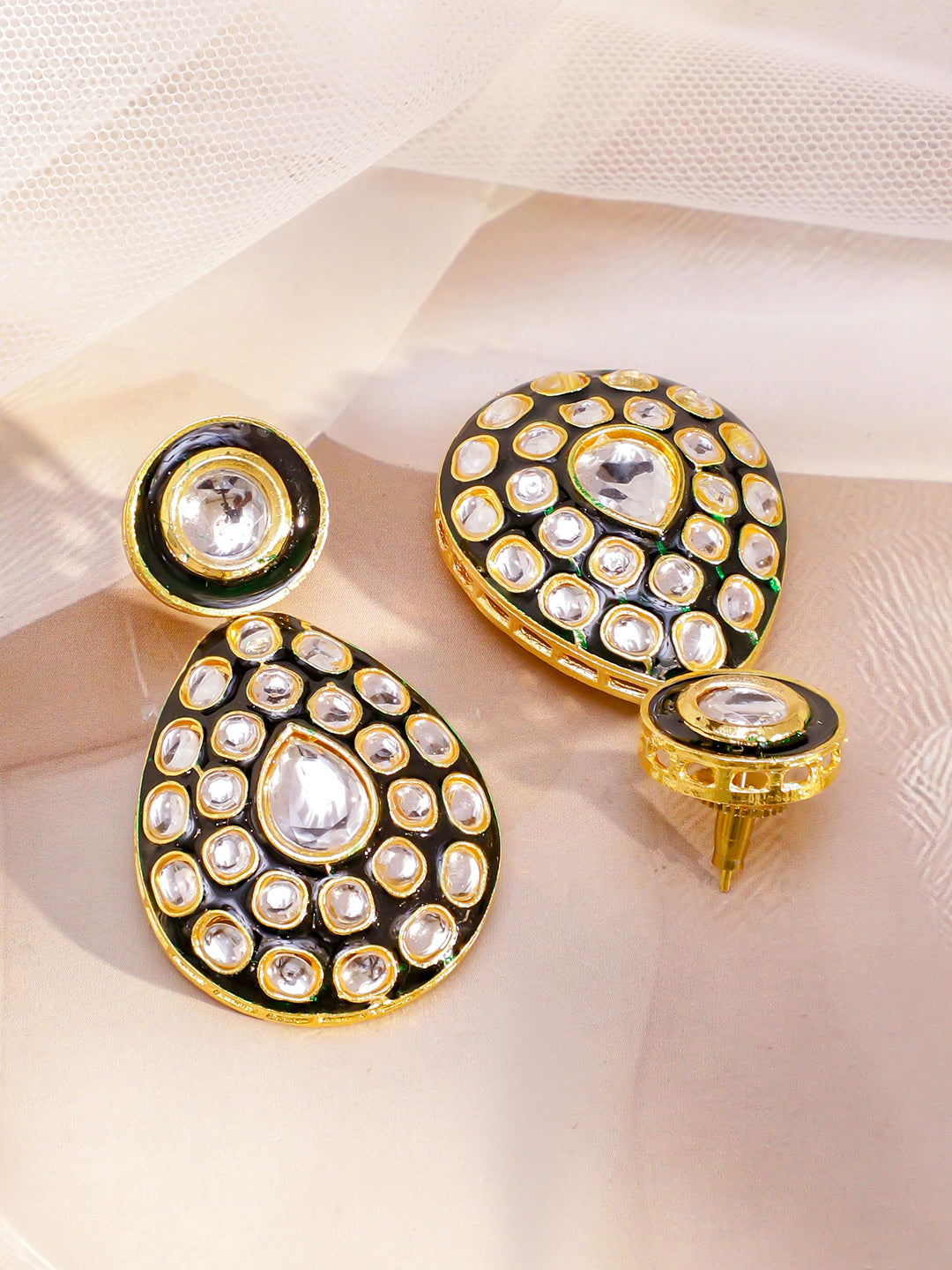 Gallery of Glimmers Kundan Necklace Set フリーサイズ