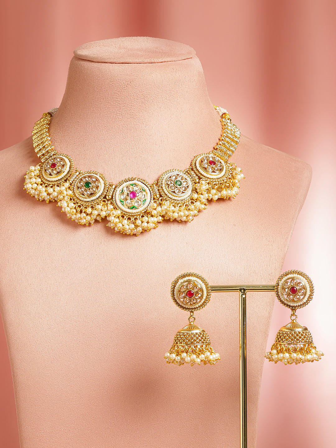 Royal Roots Golden Necklace Set フリーサイズ