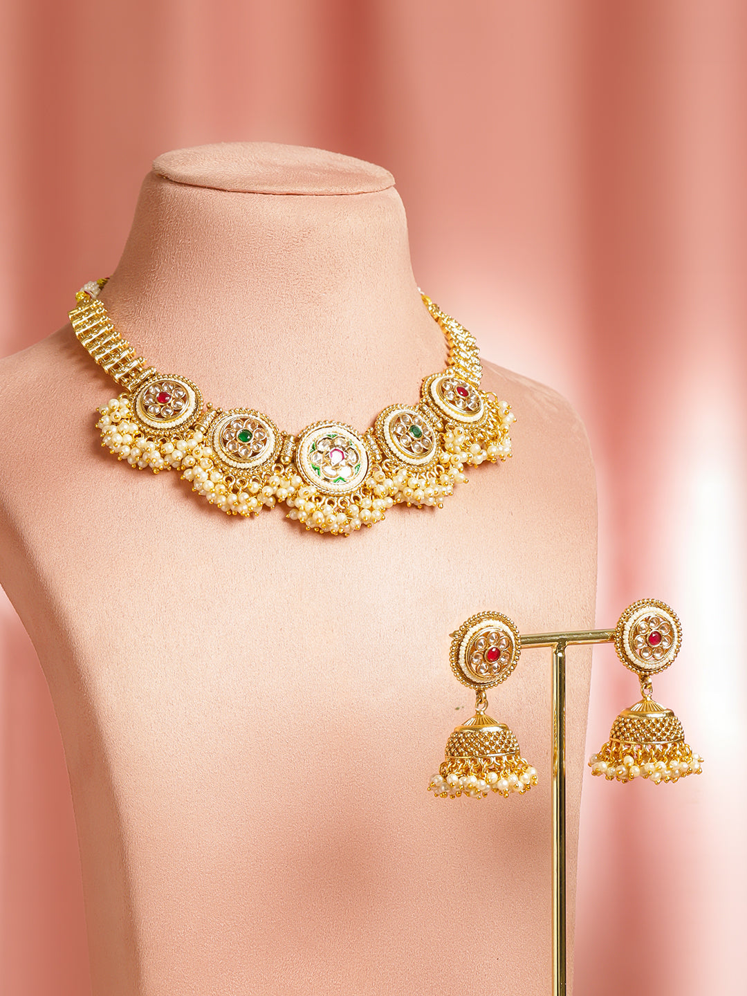Royal Roots Golden Necklace Set フリーサイズ