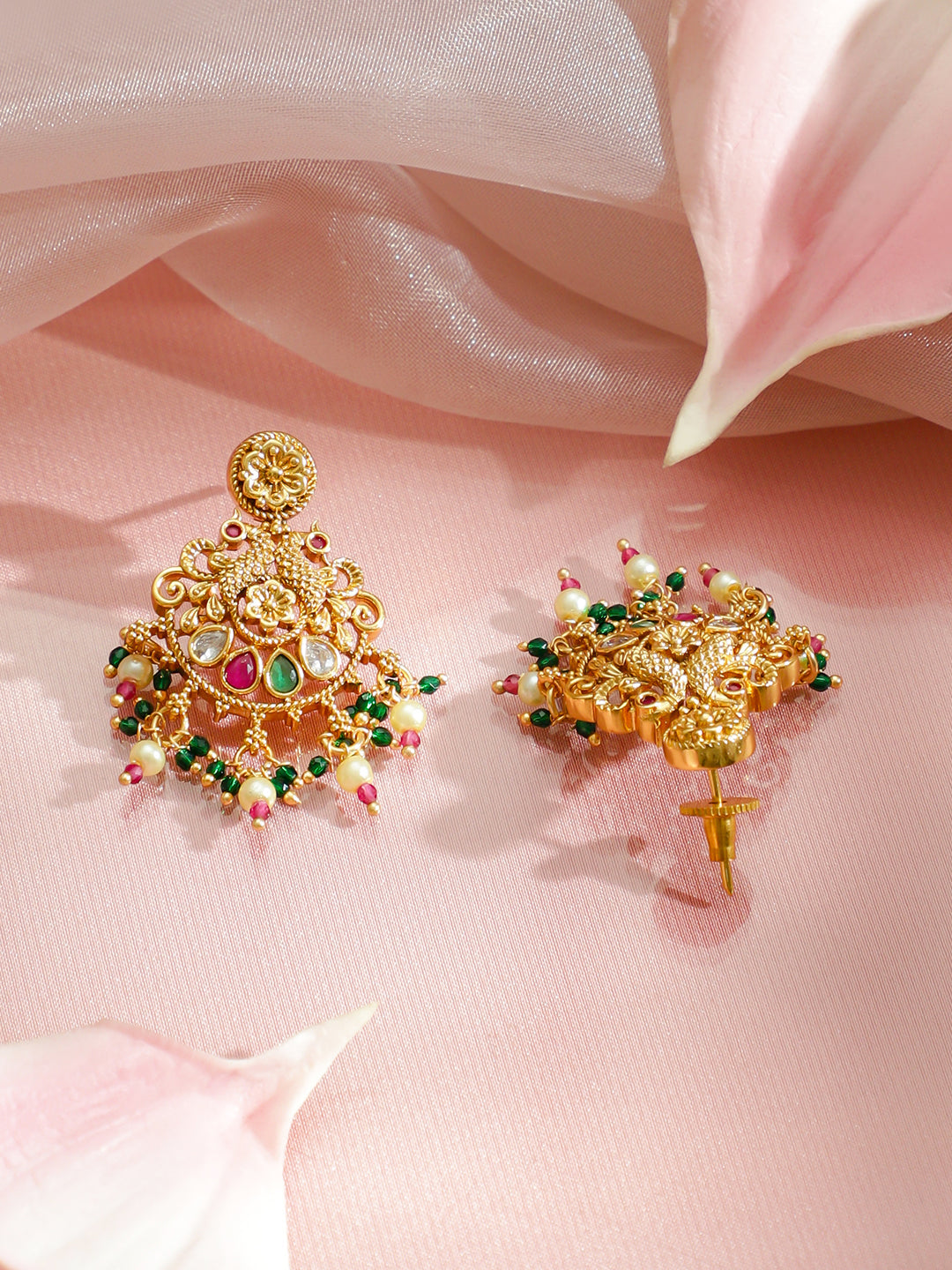 Eternal Glow Green Pink Necklace Set フリーサイズ