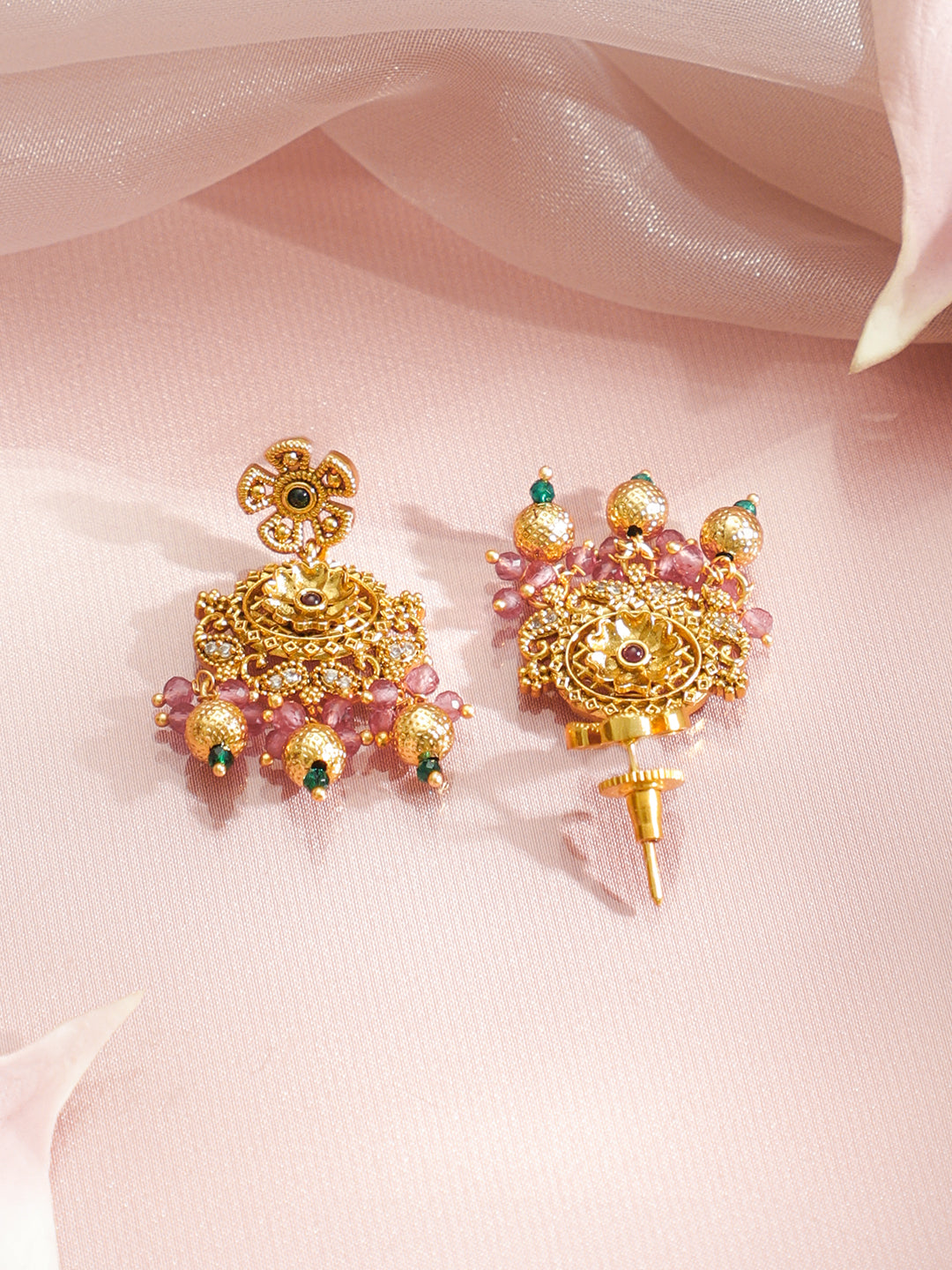 Palace Breeze Green Pink Necklace Set フリーサイズ