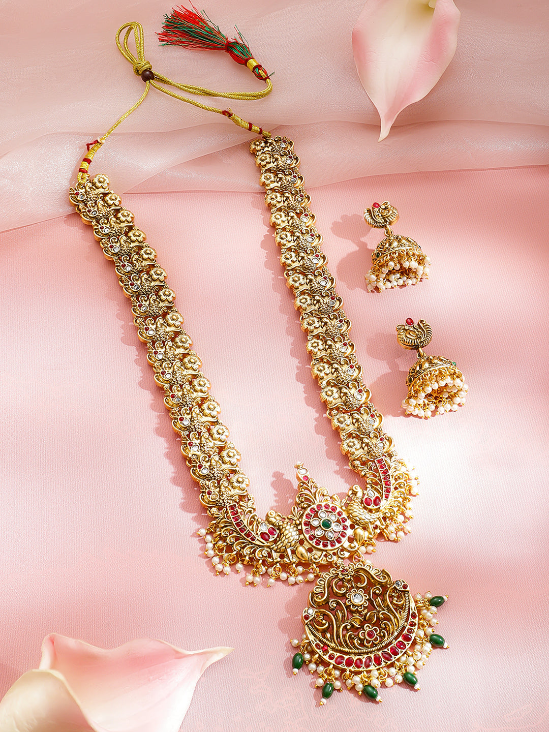 Empress Aura Green Pink Necklace Set フリーサイズ