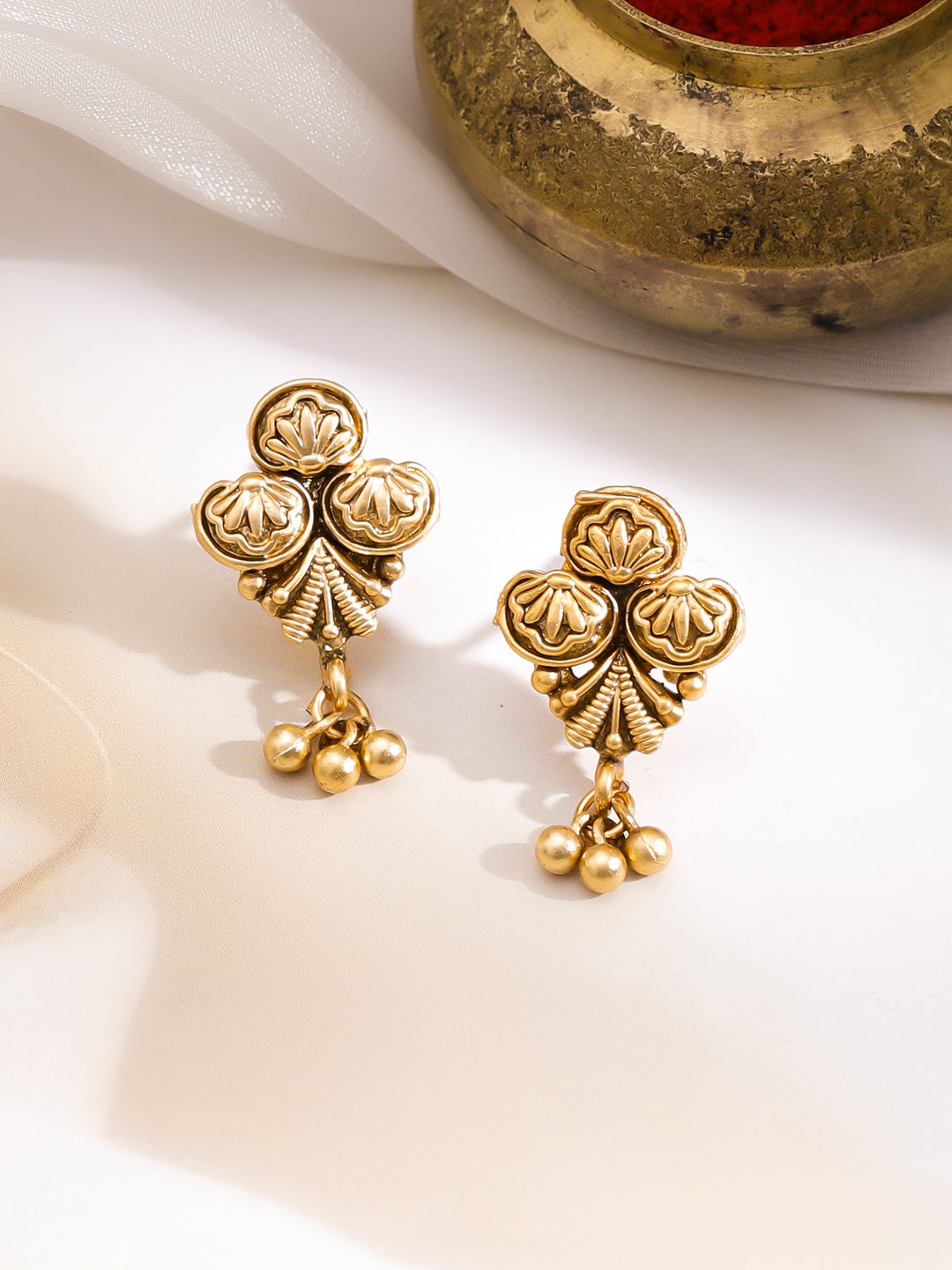 Goddess Heritage Lakshmi Necklace Set フリーサイズ