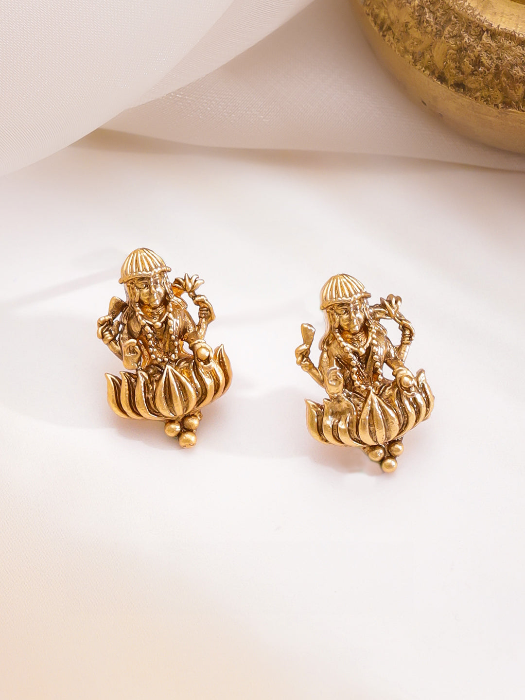 Royal Temple Lakshmi Necklace Set フリーサイズ