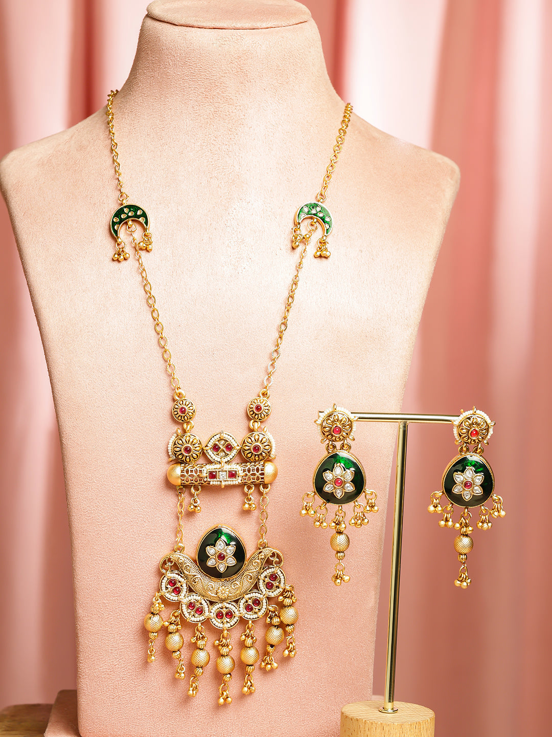 Contemprary Meets Traditions Necklace Set フリーサイズ