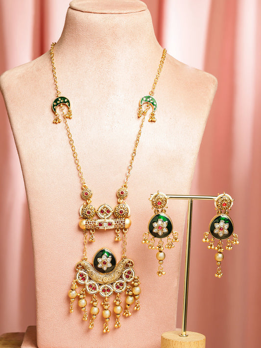 Contemprary Meets Traditions Necklace Set フリーサイズ