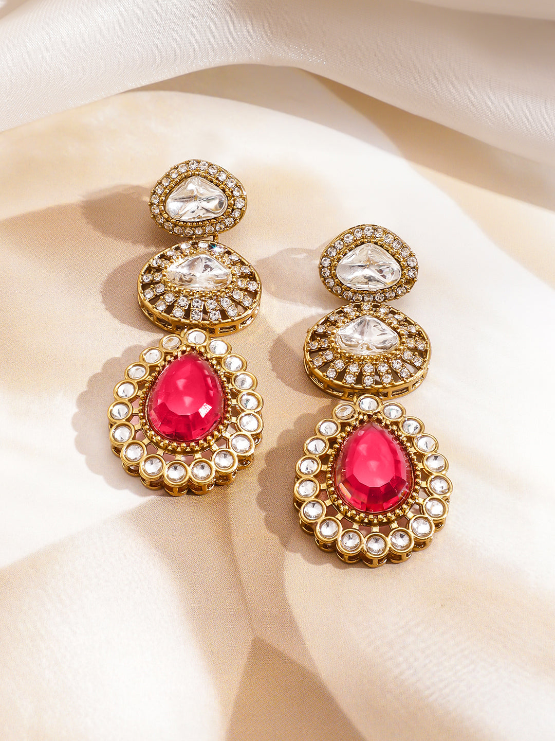 Luxe Radiance Pink Necklace Set フリーサイズ