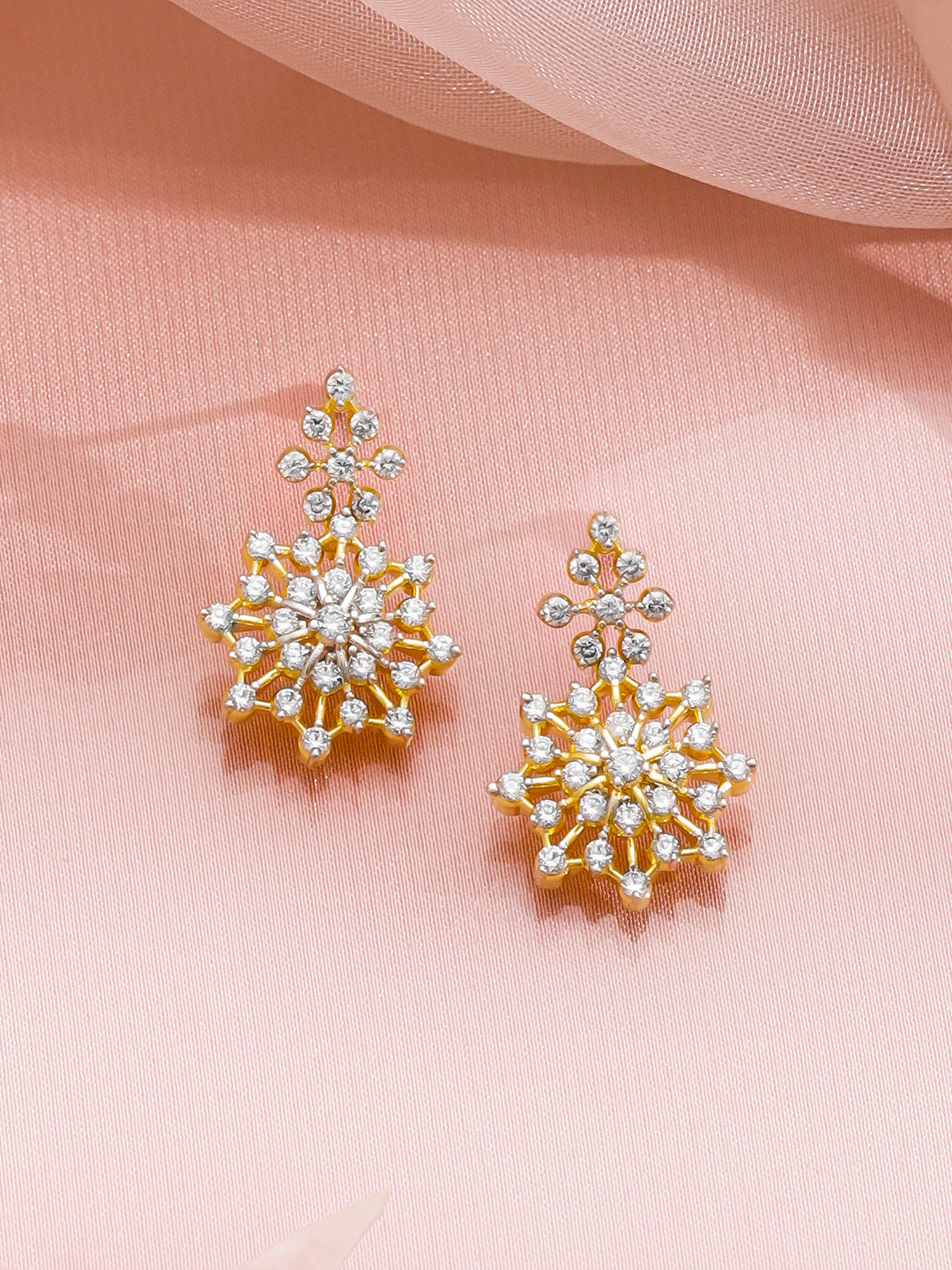 White Flora Gleam Necklace Set フリーサイズ