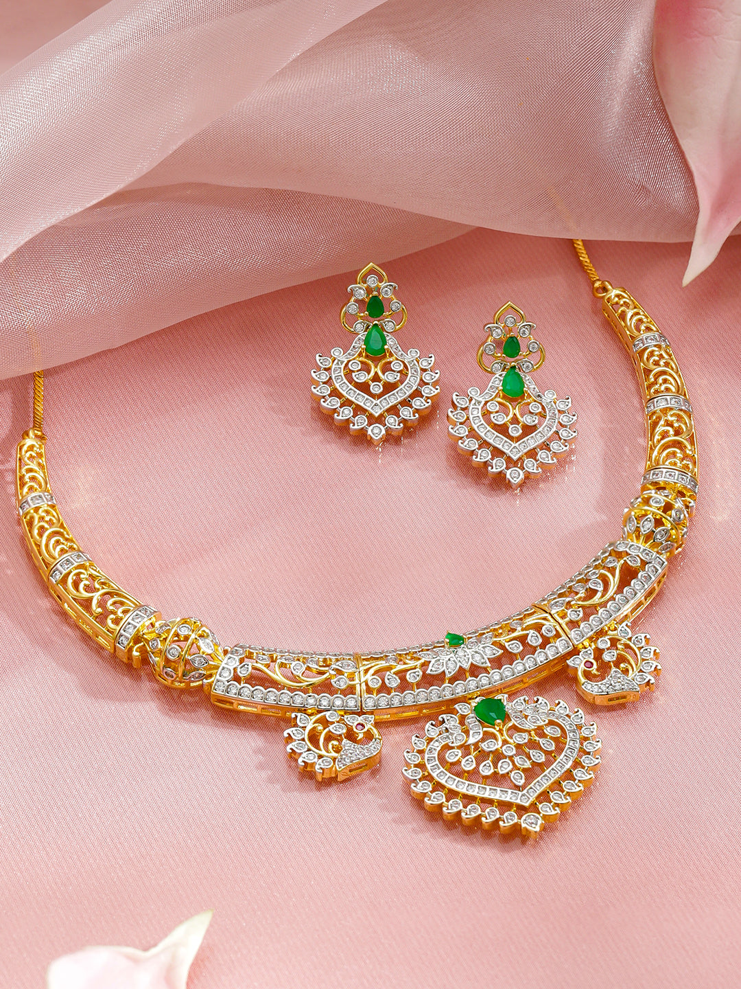 Green Prestige Necklace Set フリーサイズ