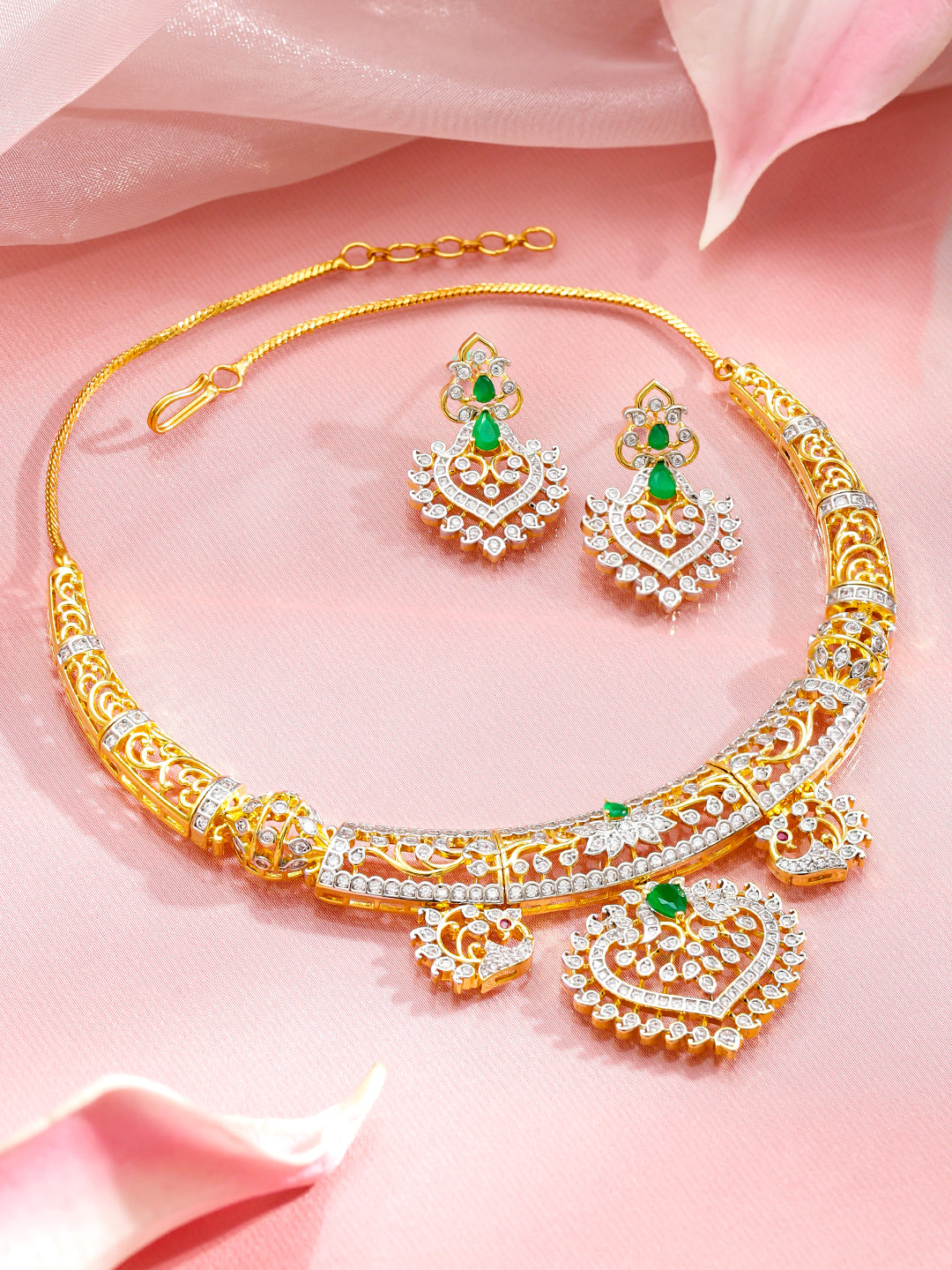 Green Prestige Necklace Set フリーサイズ