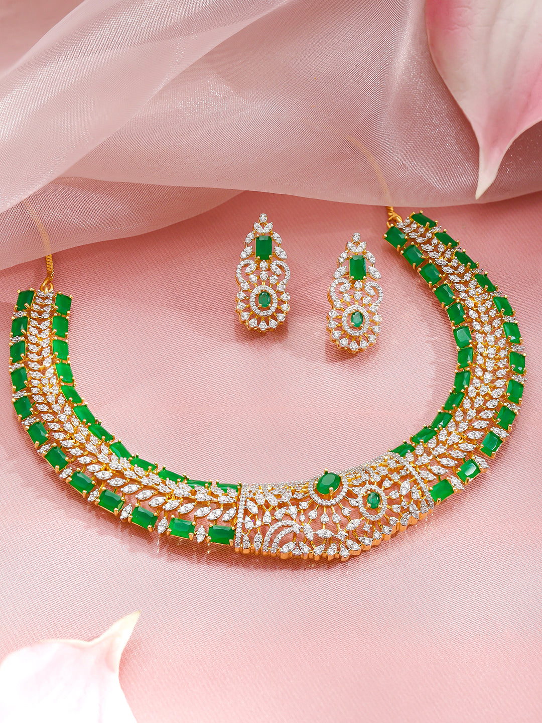 Evergreen Collar Necklace Set フリーサイズ