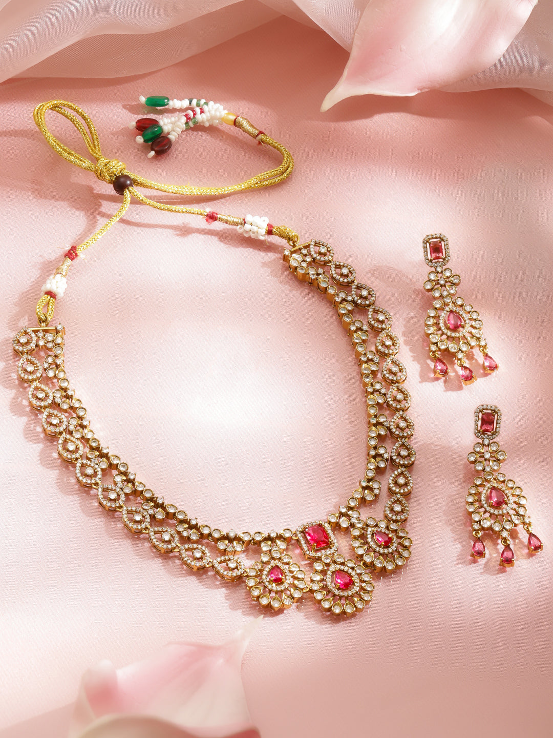 Tale of Ruby & Rose Necklace Set フリーサイズ