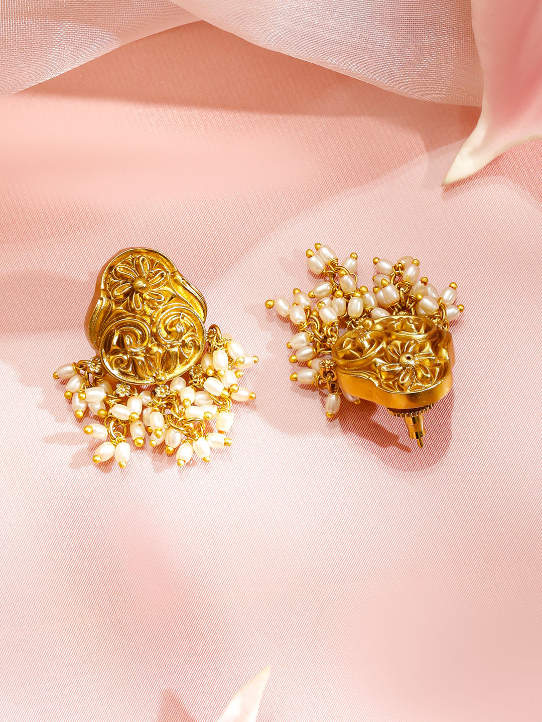 Gold & Pearls of Celebration Necklace Set フリーサイズ