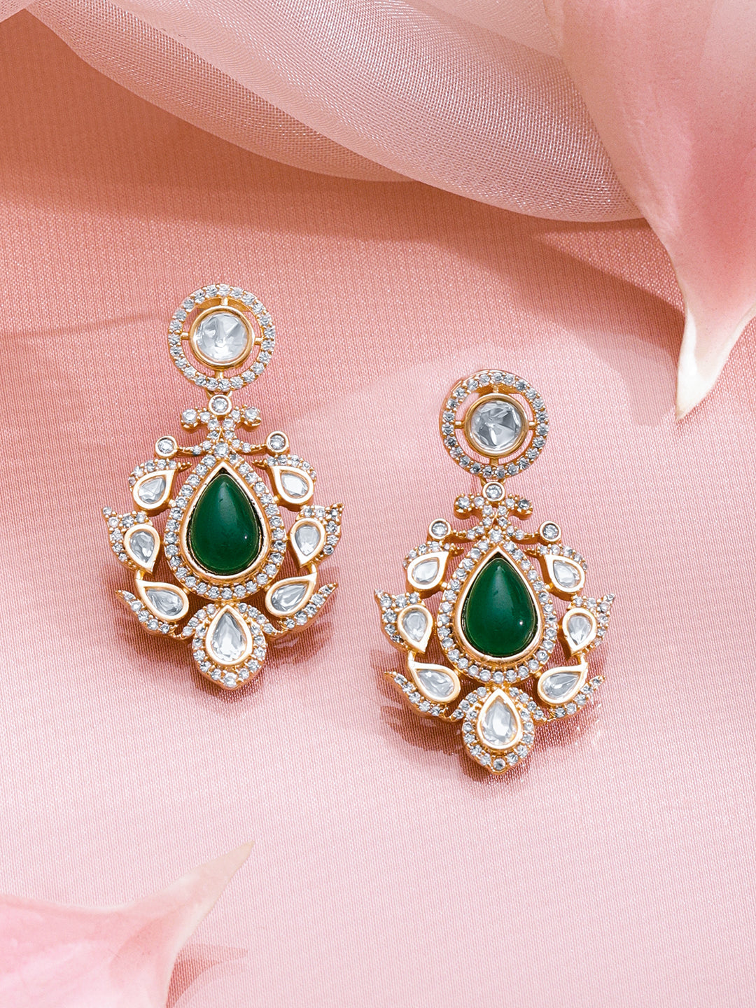 Emerald Luxe Necklace Set フリーサイズ