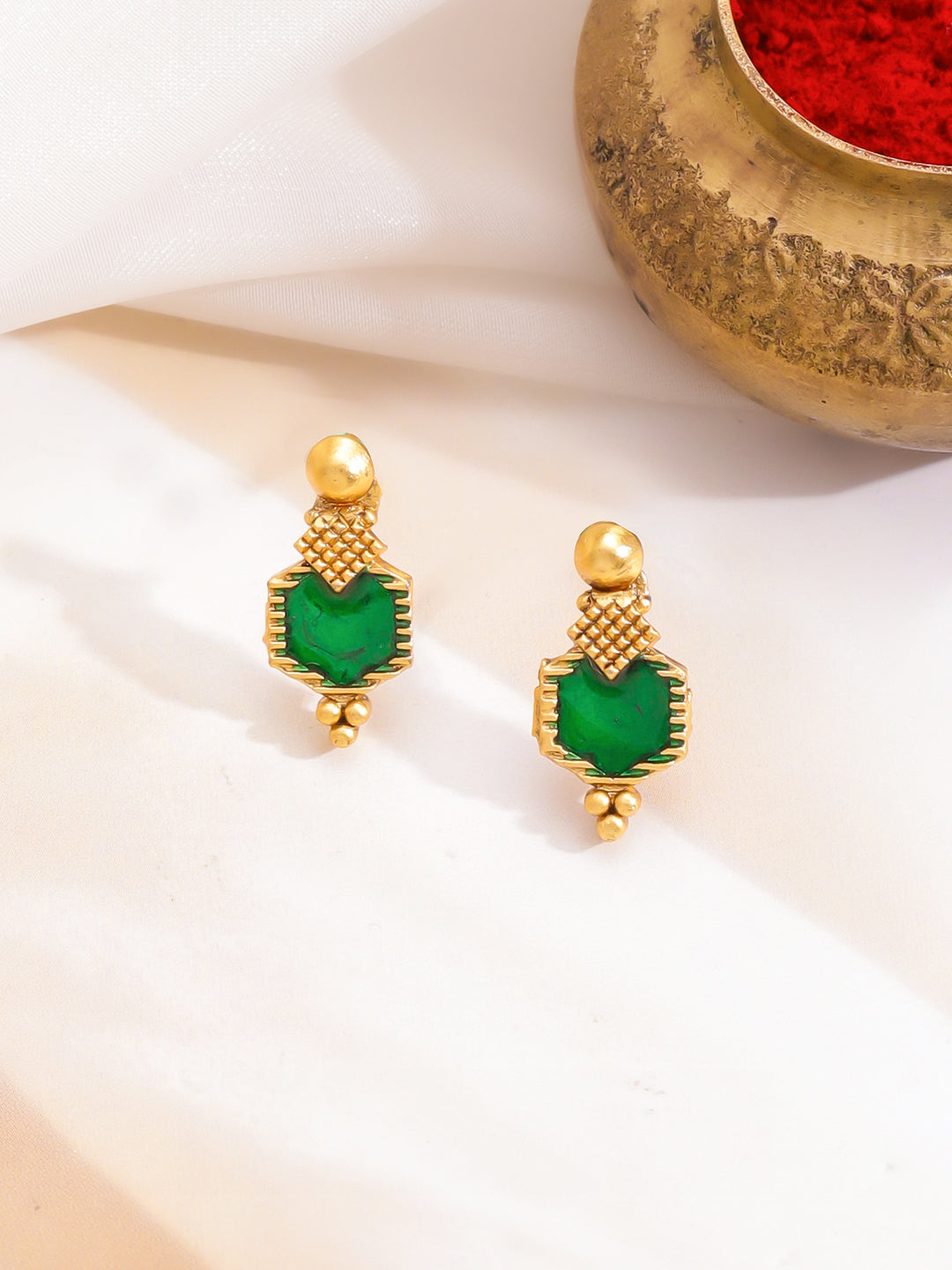 Royal Green Grandeur Jewellery Set フリーサイズ